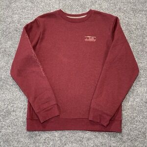 Patagonia Adult Maroon Uprisal Crew Logo Outdoors Pullover Men Med Women Large
